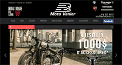 Desktop Screenshot of motovanier.ca